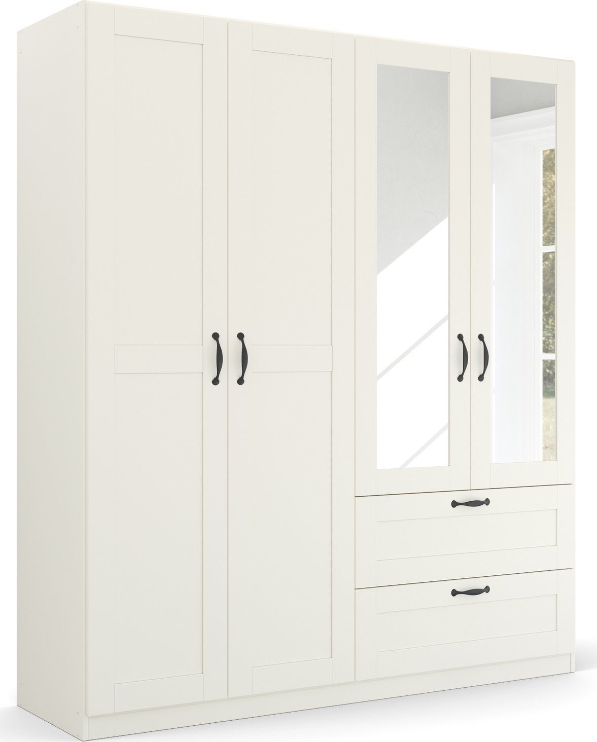 rauch Drehtürenschrank "Cottage by Quadra Spin", in skandinavischem Landhau günstig online kaufen