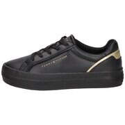 Tommy Hilfiger Vulc Foxing Sneaker Damen schwarz günstig online kaufen