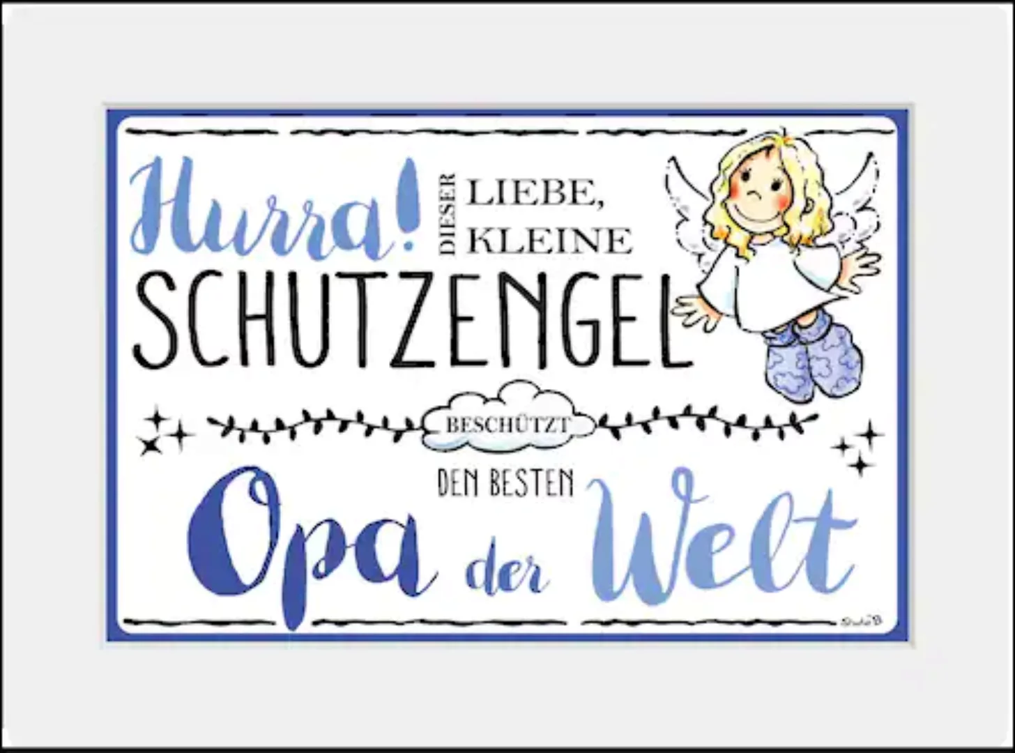 queence Bild "Schutzengel Opa", Engel, (1 St.) günstig online kaufen