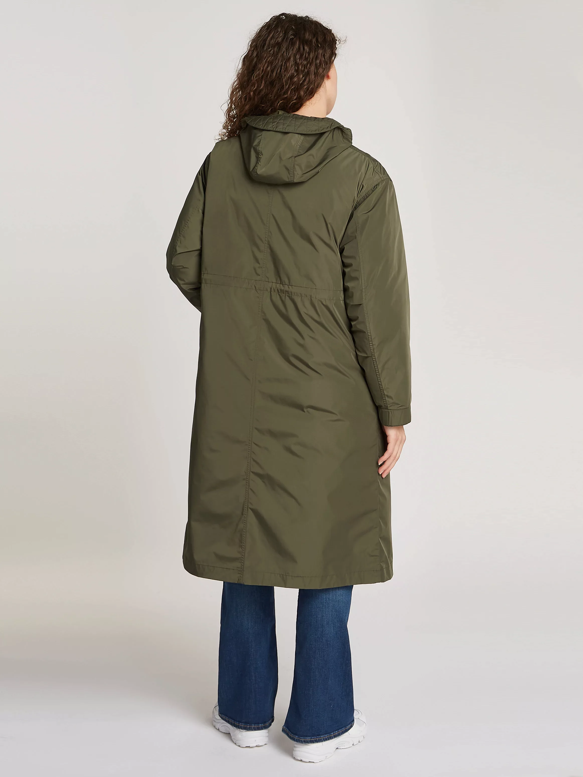 Tommy Jeans Trenchcoat "TJW 2 IN 1 TECHNICAL COAT", mit Logodruck günstig online kaufen