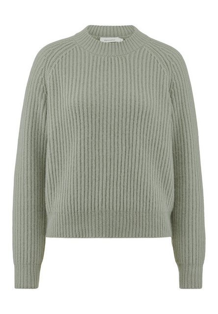 Hessnatur Strickpullover aus reiner Bio-Baumwolle und Schurwolle (1-tlg) günstig online kaufen