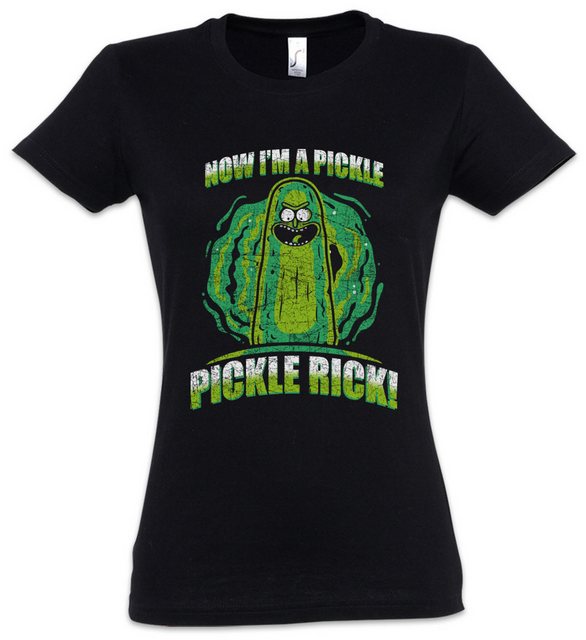 Urban Backwoods Print-Shirt Pickle Rick Damen T-Shirt Rick Sanchez Beth Smi günstig online kaufen