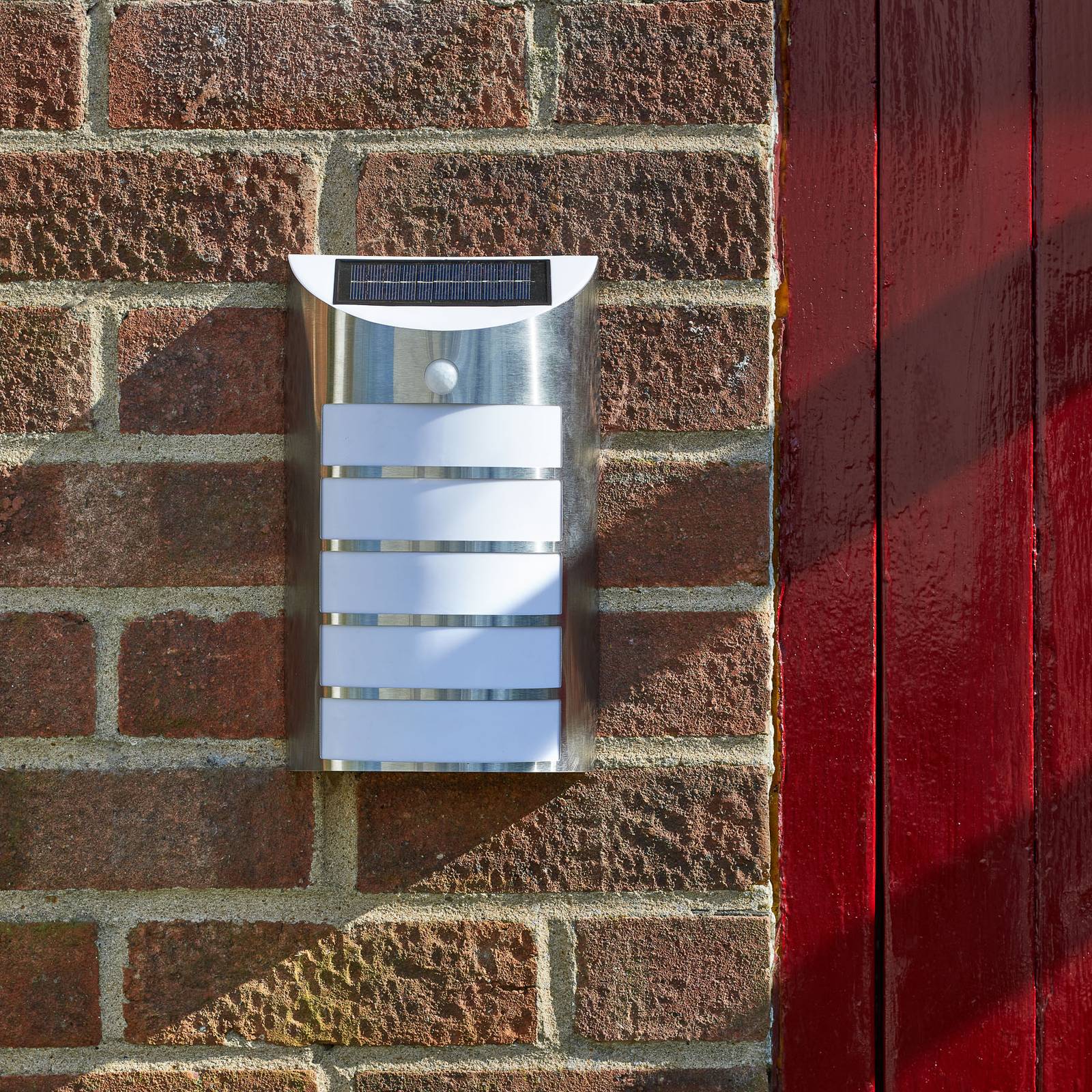LED-Solar-Wandleuchte Welcome mit Sensor 2er Pack günstig online kaufen