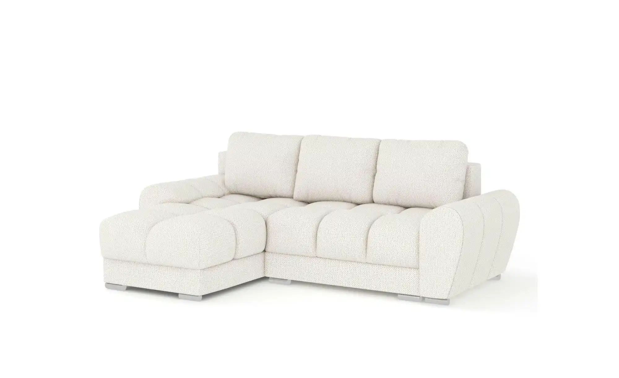 Ecksofa  Peebles ¦ creme ¦ Maße (cm): B: 256 H: 90 Polstermöbel > Sofas > E günstig online kaufen