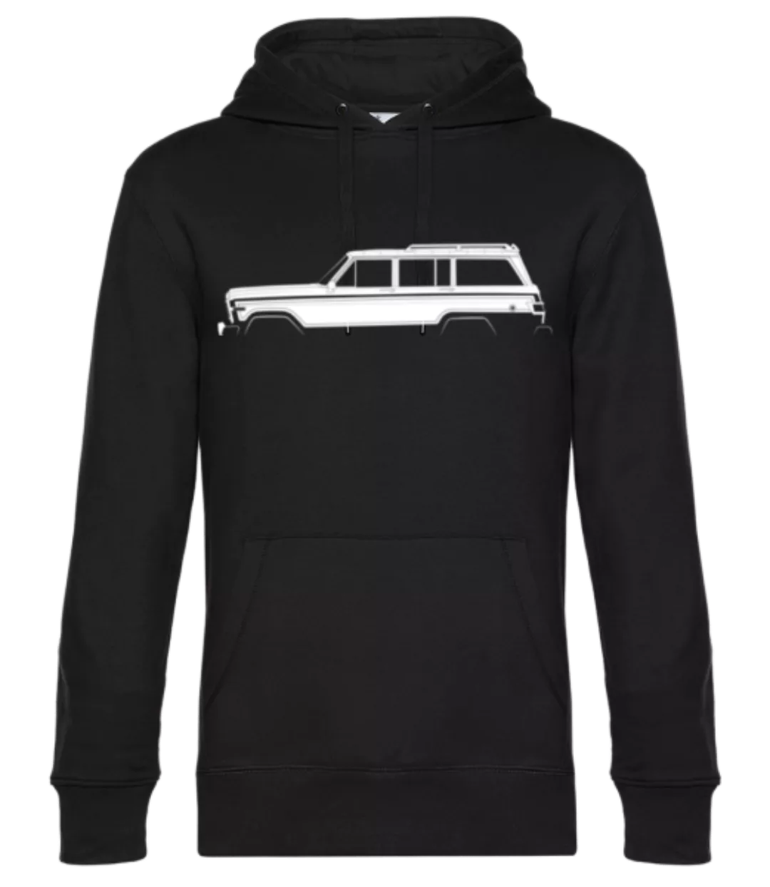 'Jeep Wagoneer (SJ)' Silhouette · Unisex Premium Hoodie günstig online kaufen