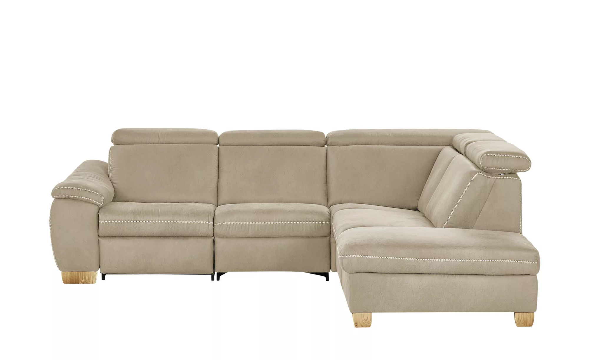 meinSofa Ecksofa  Litos - beige - Polstermöbel > Sofas > Ecksofas - Möbel K günstig online kaufen