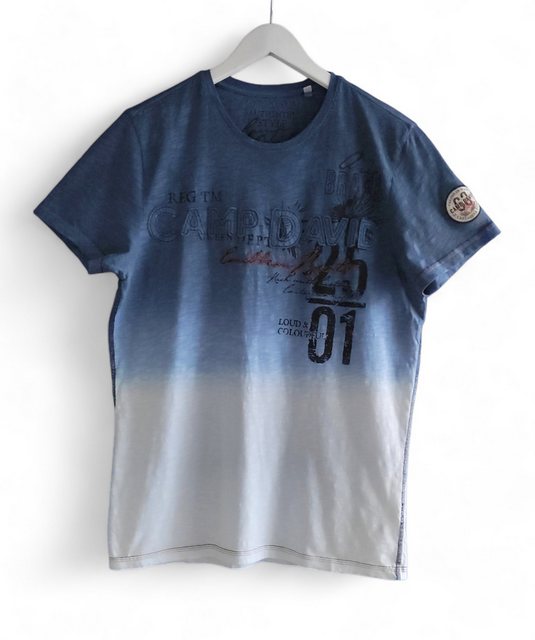 CAMP DAVID T-Shirt im Dip Dye Look günstig online kaufen
