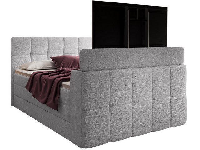 wonello Boxspringbett Madison 3 mit TV-Lift, mit Bettkasten, Taschenfederke günstig online kaufen