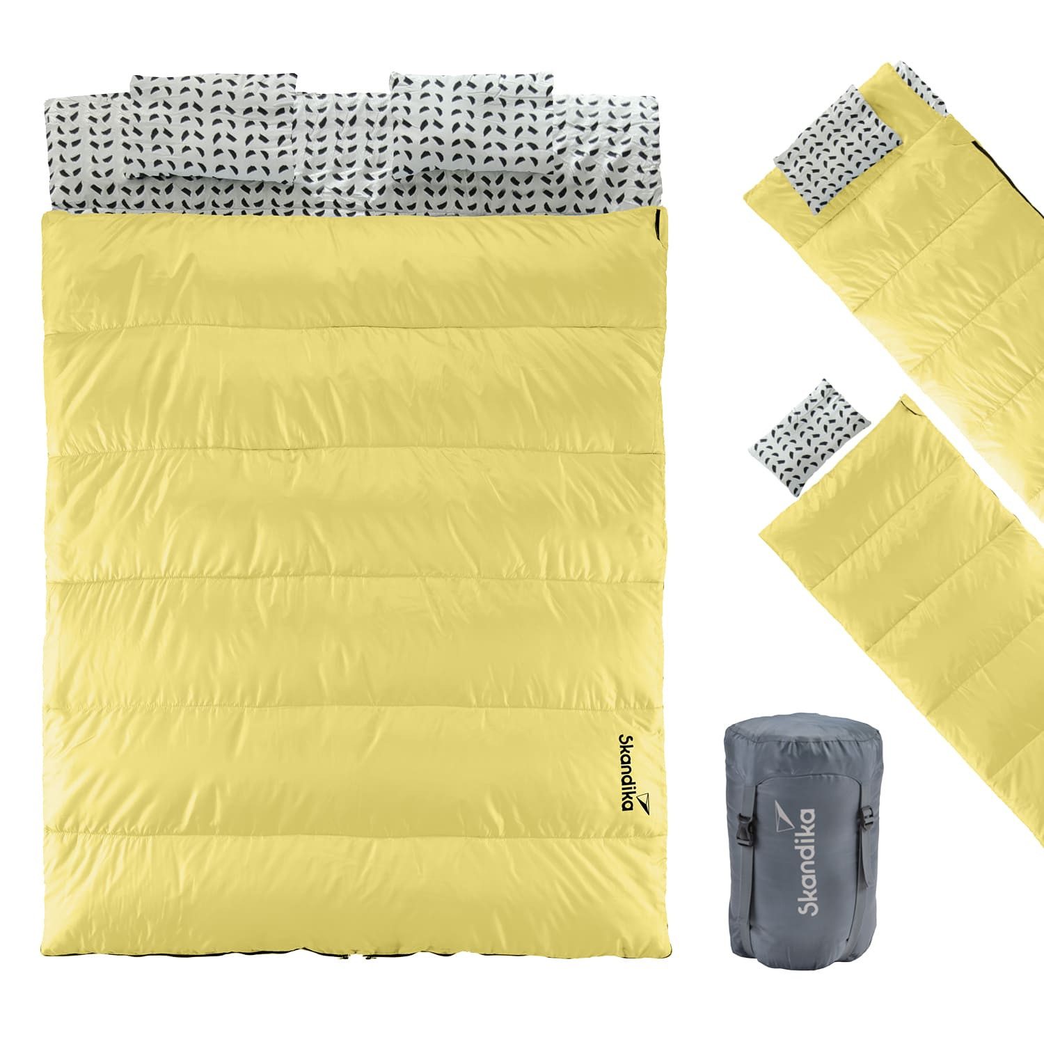 Skandika Doppelschlafsack Deckenschlafsack Iceland Double, Outdoor günstig online kaufen
