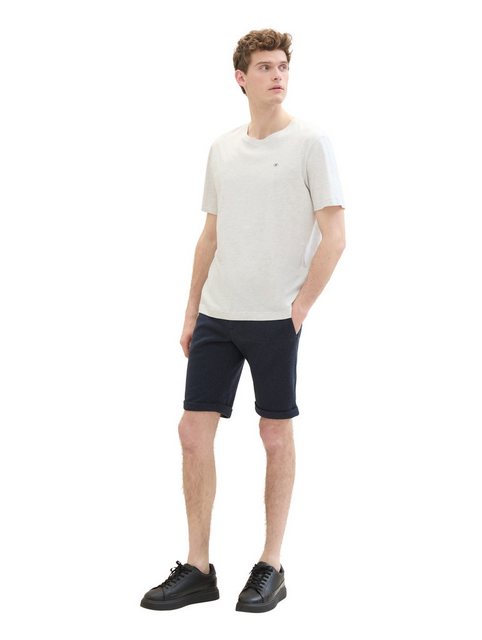 TOM TAILOR Bermudas mit Melange Optik günstig online kaufen