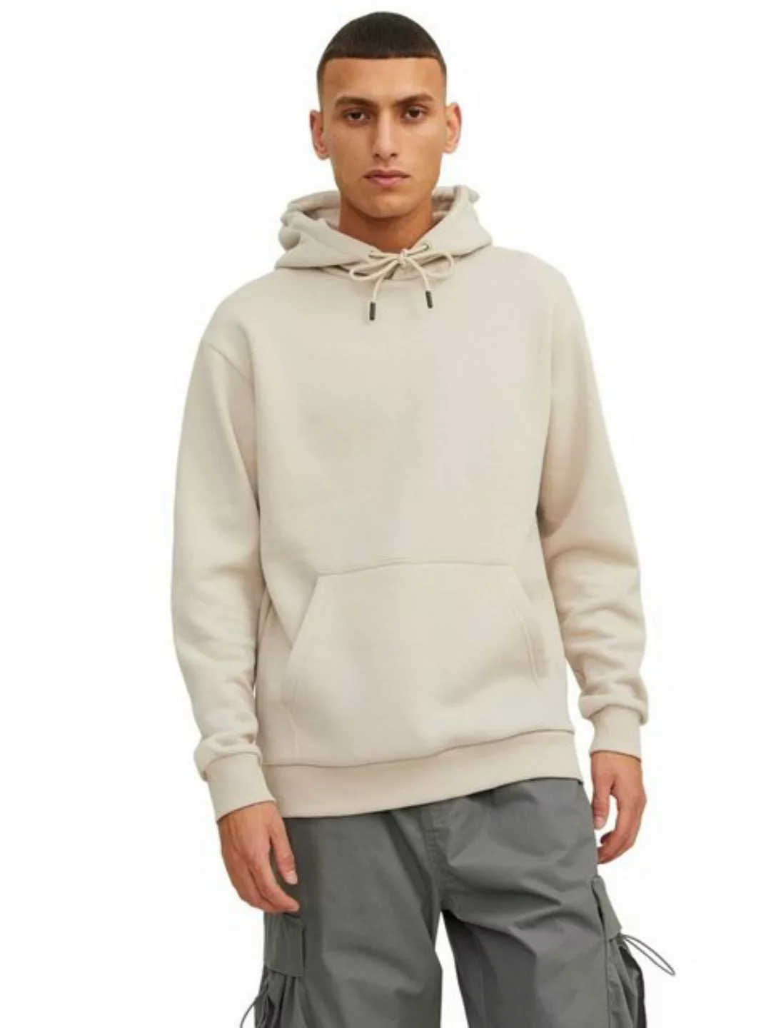 Jack & Jones Herren Hoodie Kapuzenpullover JJEBRADLEY- Relaxed Fit günstig online kaufen