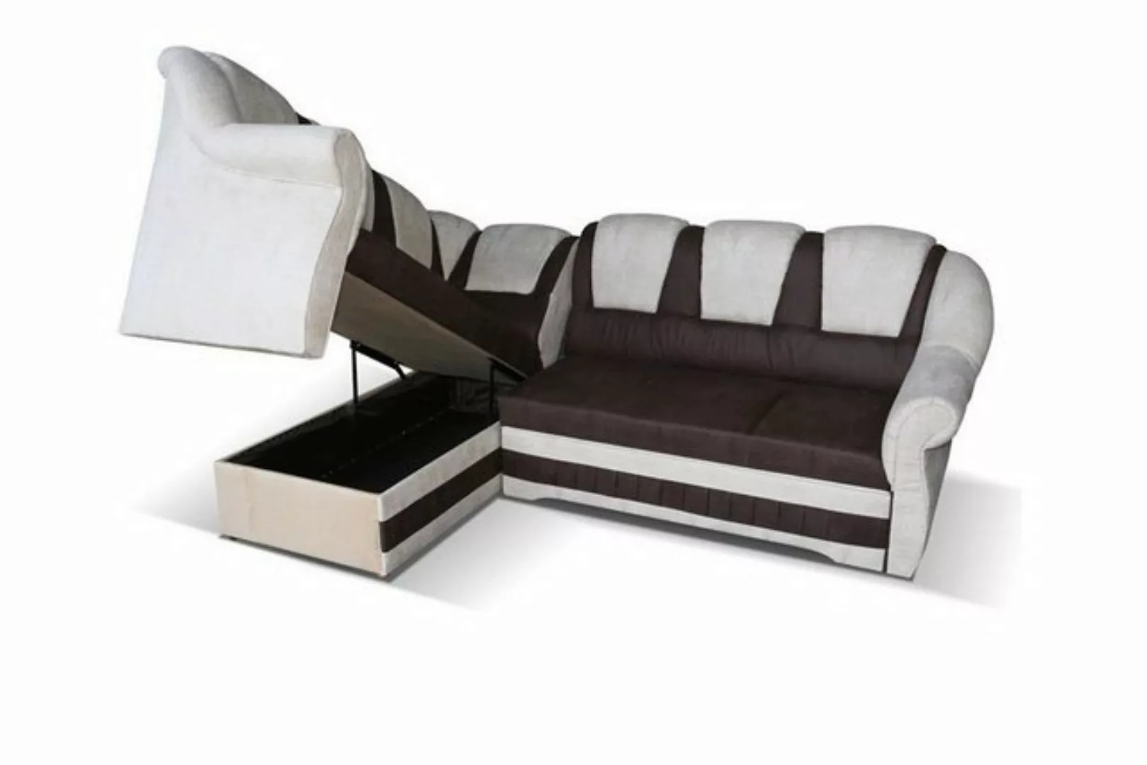 JVmoebel Ecksofa Ecksofa Schlafsofa Couch Sofa Wohnlandschaft Sofas Couchen günstig online kaufen