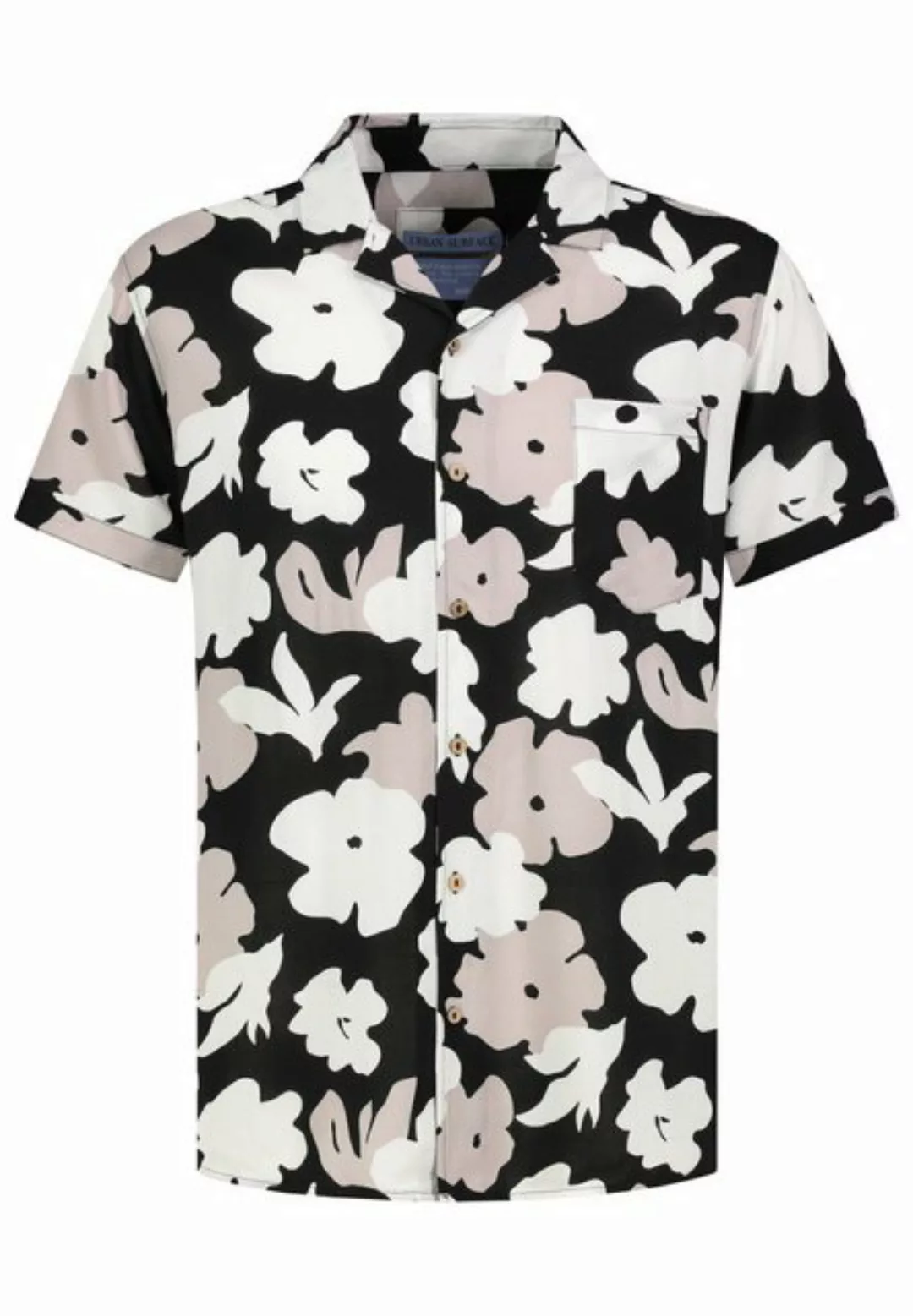 SUBLEVEL Kurzarmhemd Hemd geometrischer print günstig online kaufen
