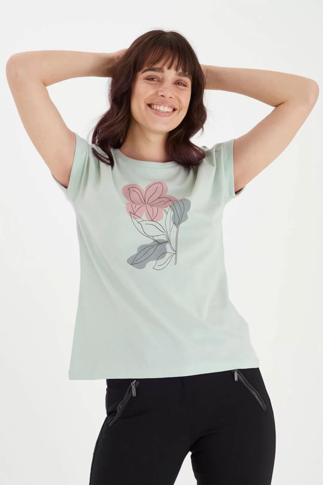 fransa T-Shirt "Fransa FRVEART 1 T-shirt - 20609011" günstig online kaufen