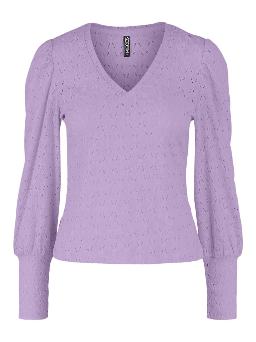PIECES Pcchristy Bluse Damen Violett günstig online kaufen