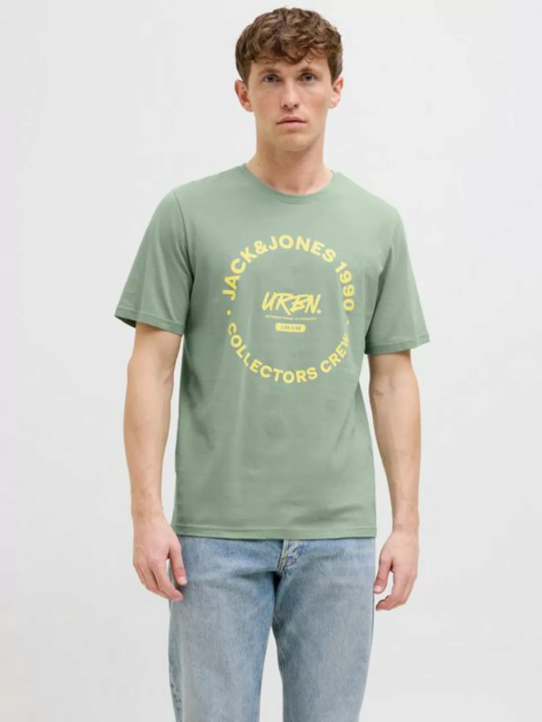 Jack & Jones Rundhalsshirt "JJSIMON TEE SS CREW NECK" günstig online kaufen