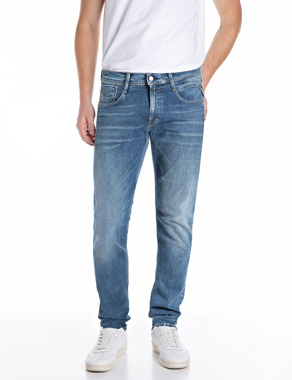 Replay Slim-fit-Jeans Anbass günstig online kaufen