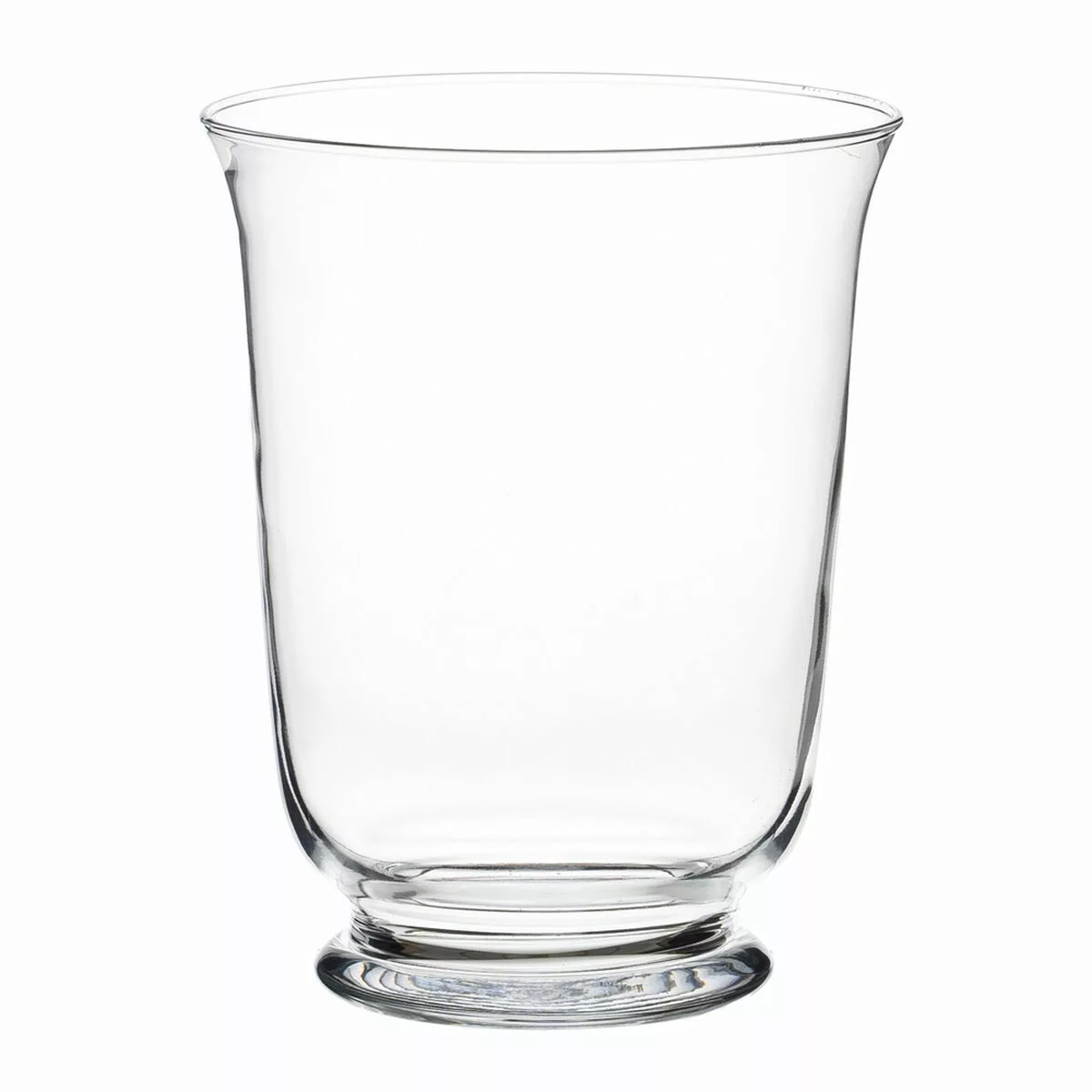 Vase Kristall Durchsichtig 22 X 22 X 28 Cm günstig online kaufen