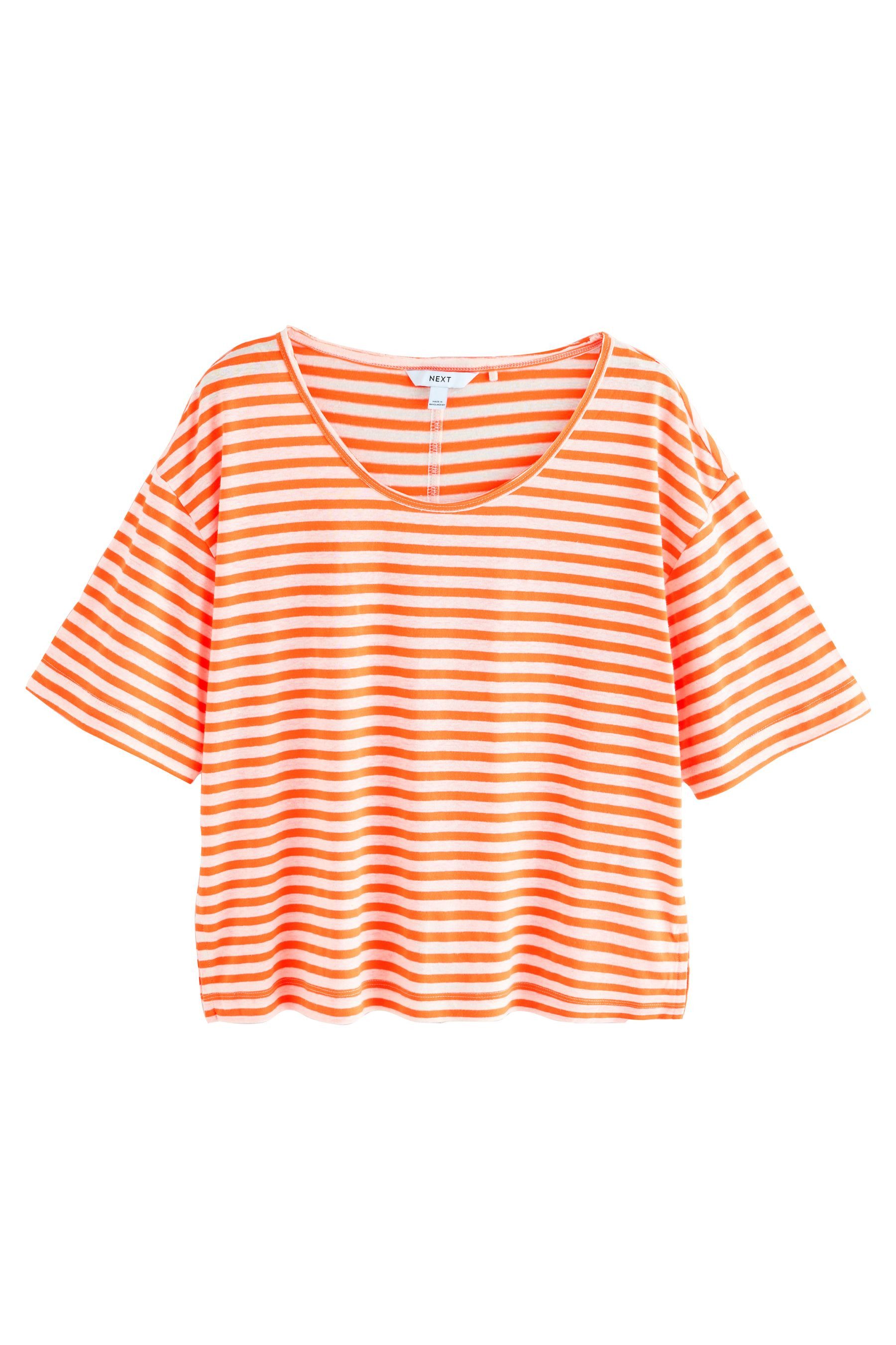Next T-Shirt Weiches T-Shirt mit U-Ausschnitt, günstig online kaufen