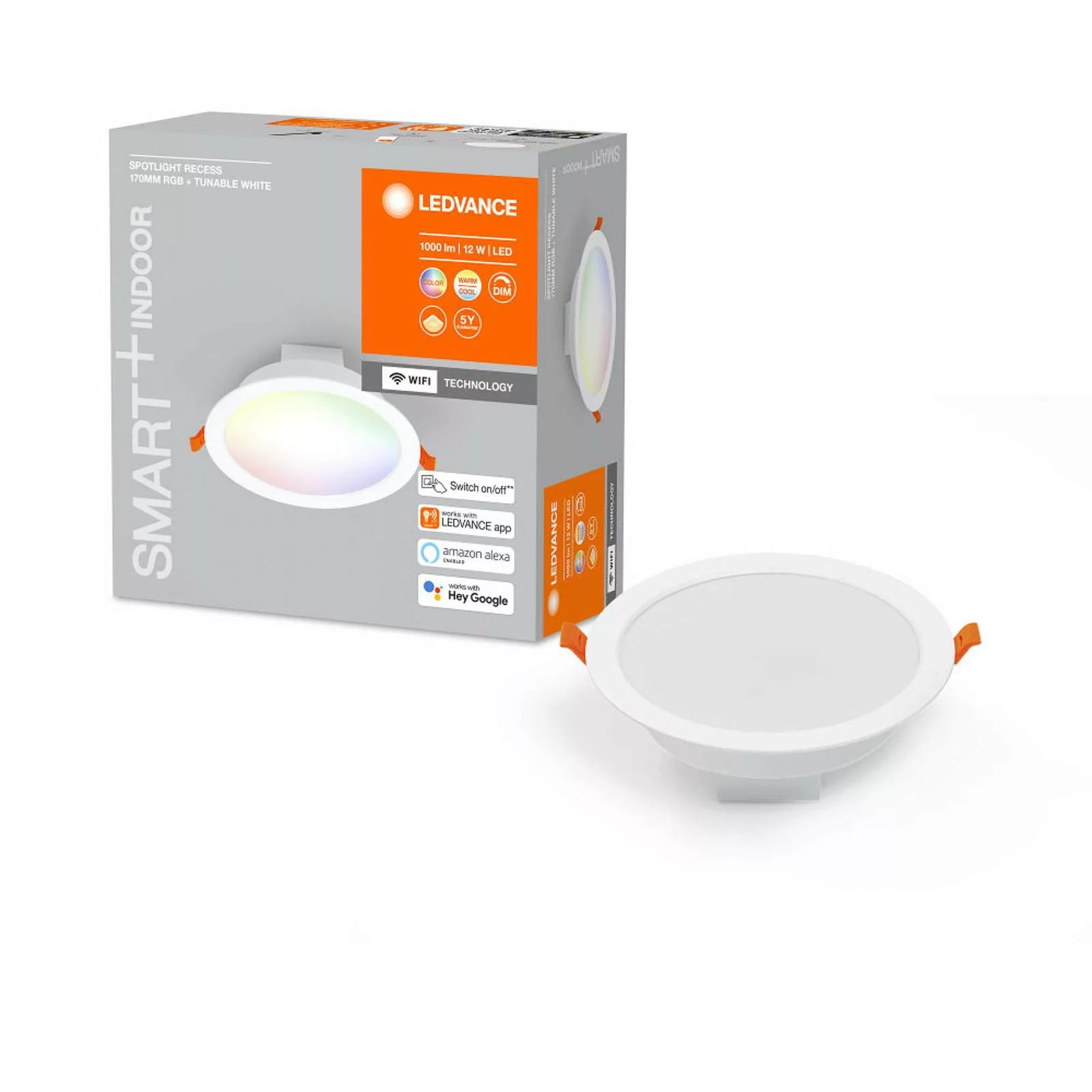LEDVANCE SMART+ WiFi Spot LED-Einbaustrahler, 110° günstig online kaufen