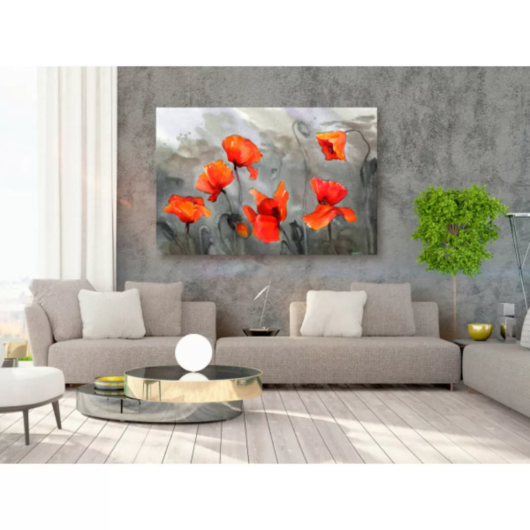 Wandbild Poppies (Watercolour) XXL günstig online kaufen