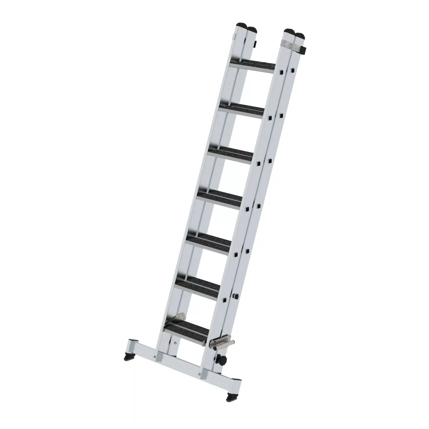 PROREGAL Stufen-Schiebeleiter 2-Teilig mit Traverse und Clip-Step R13 2 x 7 günstig online kaufen