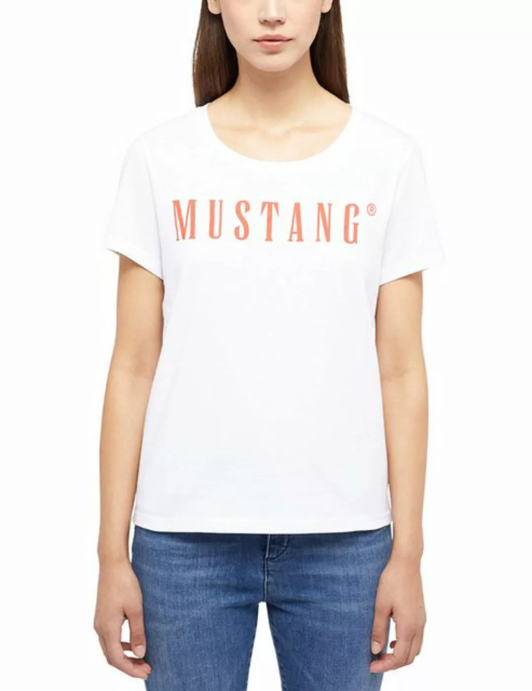 MUSTANG Rundhalsshirt "ALMA" günstig online kaufen