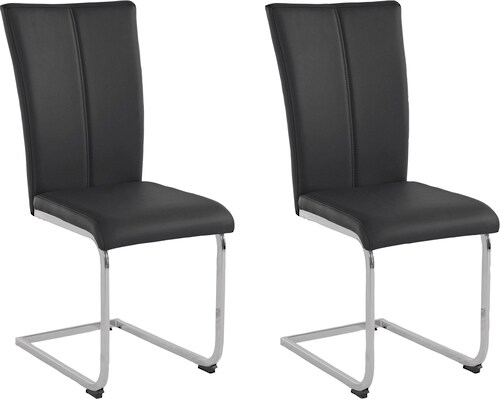 Home affaire Freischwinger »Alex«, (Set), 2 St., Kunstleder, Stuhl belastba günstig online kaufen
