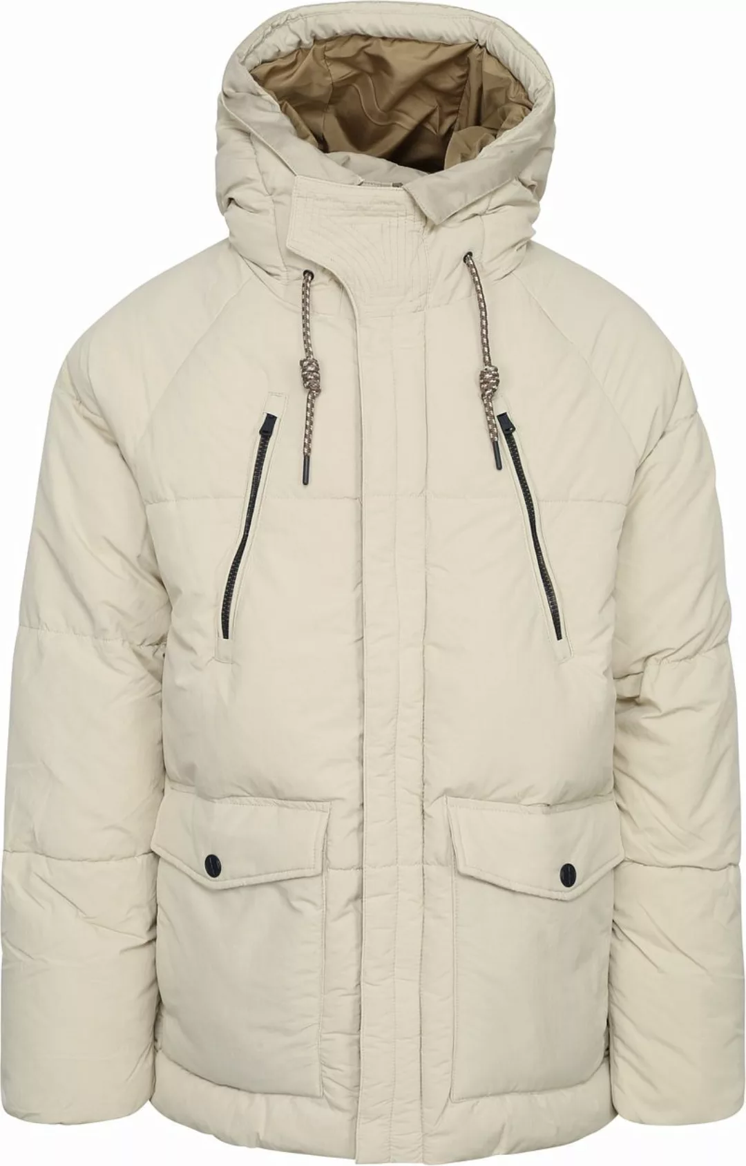 Dstrezzed Nordic Parka Jacke Ecru - Größe XL günstig online kaufen