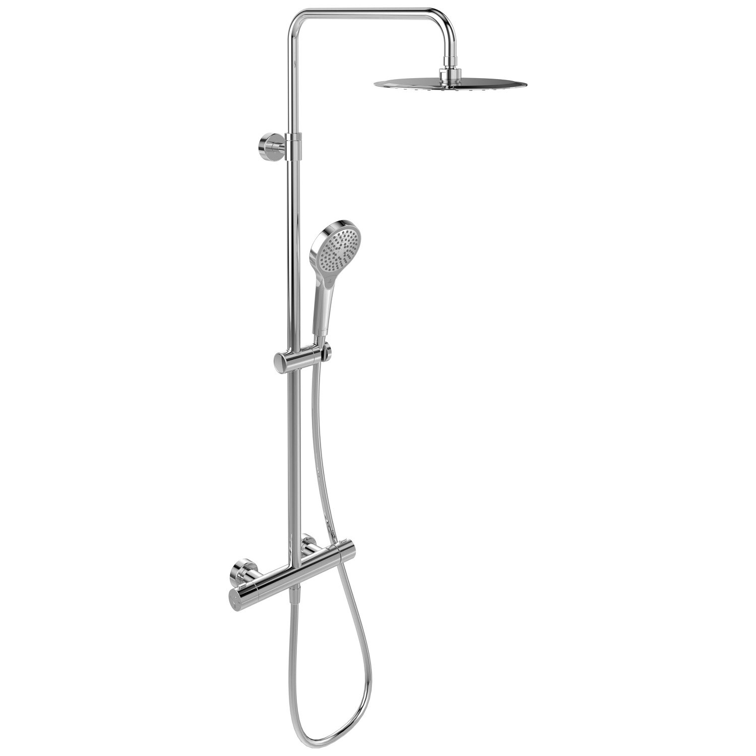 Villeroy & Boch Duschsystem mit drei Strahlarten Verve Showers in Chrom günstig online kaufen
