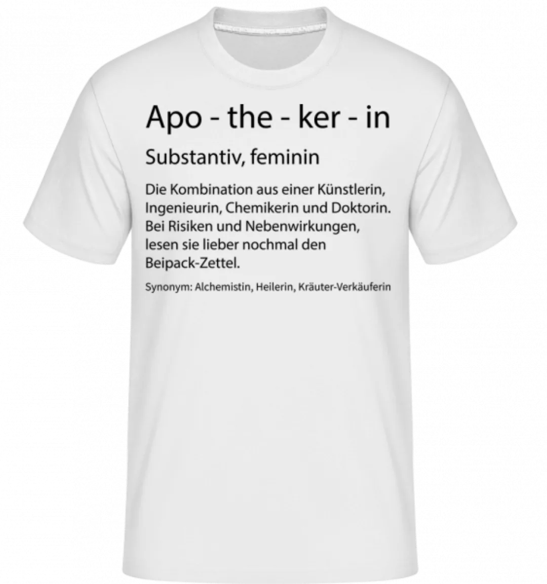 Apothekerin Quatsch Duden · Shirtinator Männer T-Shirt günstig online kaufen