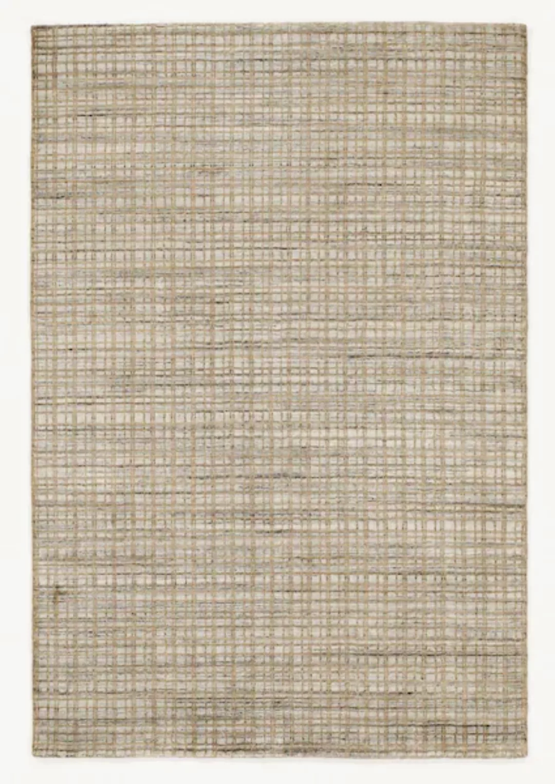 Nepal Teppich  Delima Tarek ¦ beige ¦ Wolle, Viskose ¦ Maße (cm): B: 140 Te günstig online kaufen