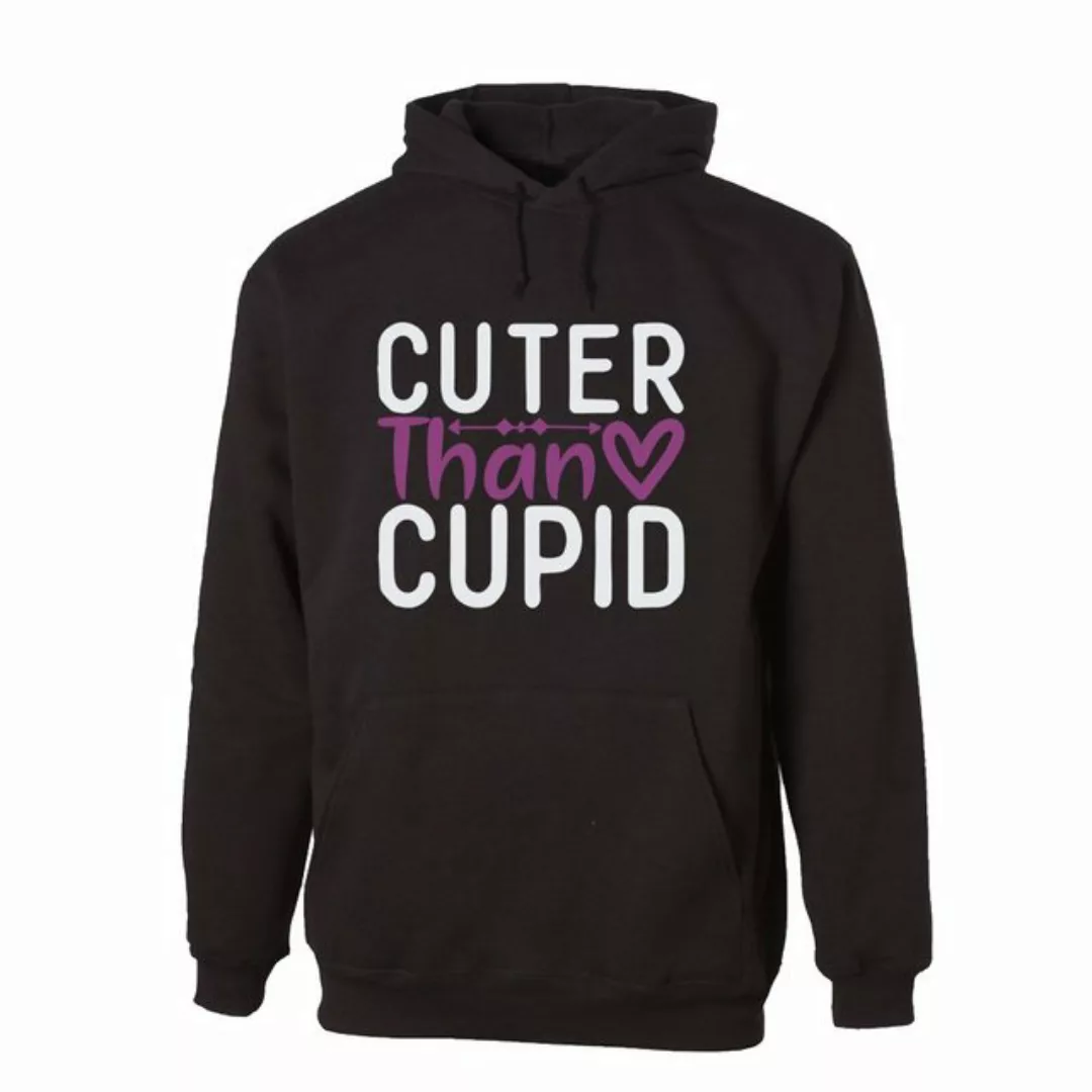 G-graphics Hoodie Cuter than cupid mit trendigem Frontprint, Aufdruck auf d günstig online kaufen