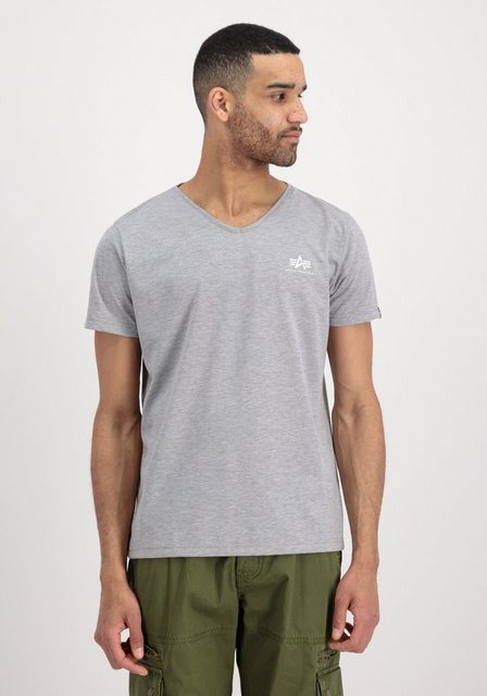 Alpha Industries T-Shirt Alpha Industries Men - T-Shirts Basic V-Neck T Sma günstig online kaufen