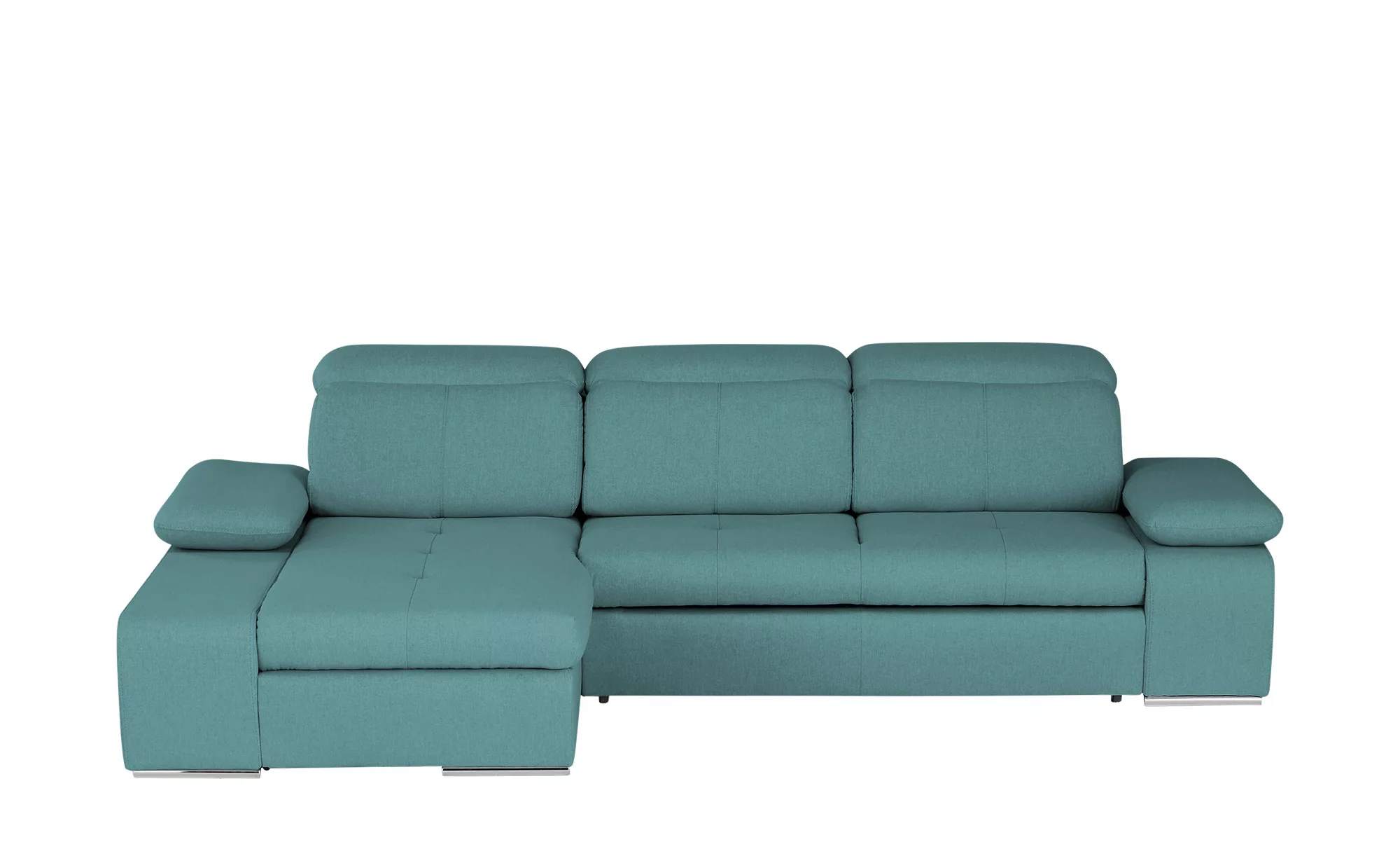 switch Ecksofa Webstoff Avilla ¦ türkis/petrol ¦ Maße (cm): B: 285 H: 86 T: günstig online kaufen