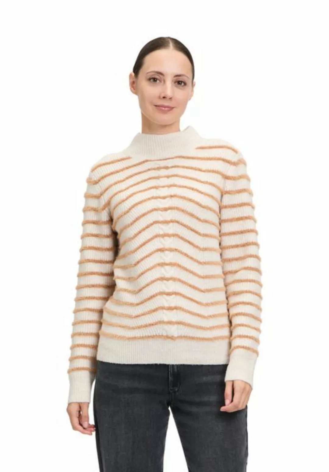 Betty&Co Strickpullover Betty & Co Strickpullover mit Rundhalsausschnitt (1 günstig online kaufen