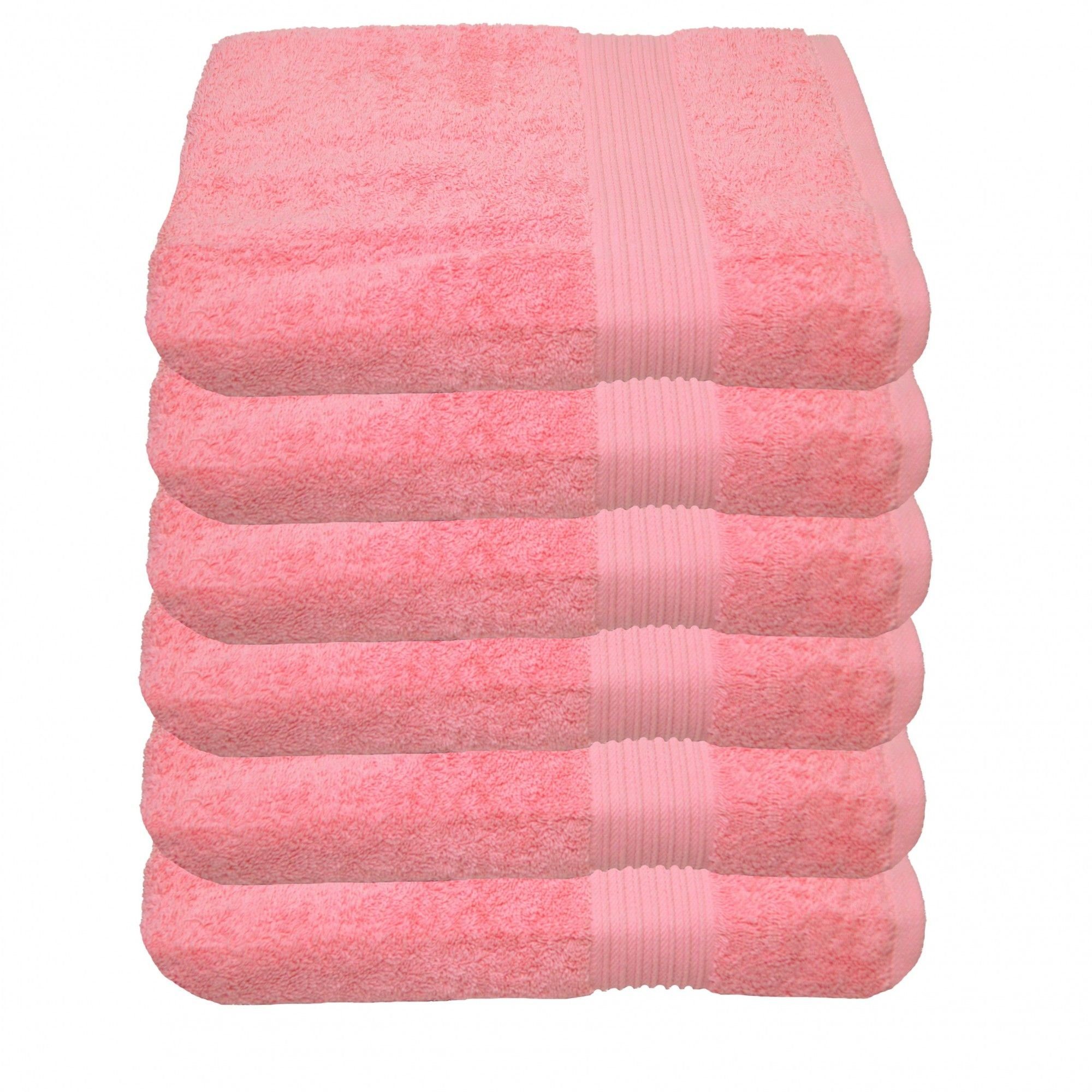 Julie Julsen Handtücher 6-Handtücher-Rosa-Handtuch 50 x günstig online kaufen