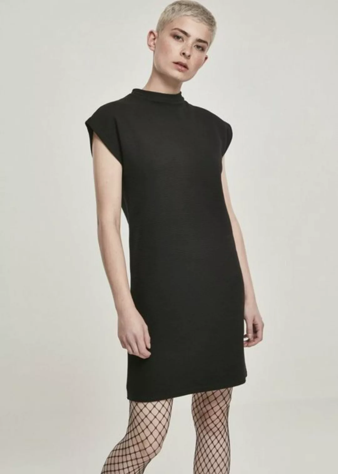 URBAN CLASSICS Jerseykleid "Damen Ladies Naps Terry Extended Shoulder Dress günstig online kaufen