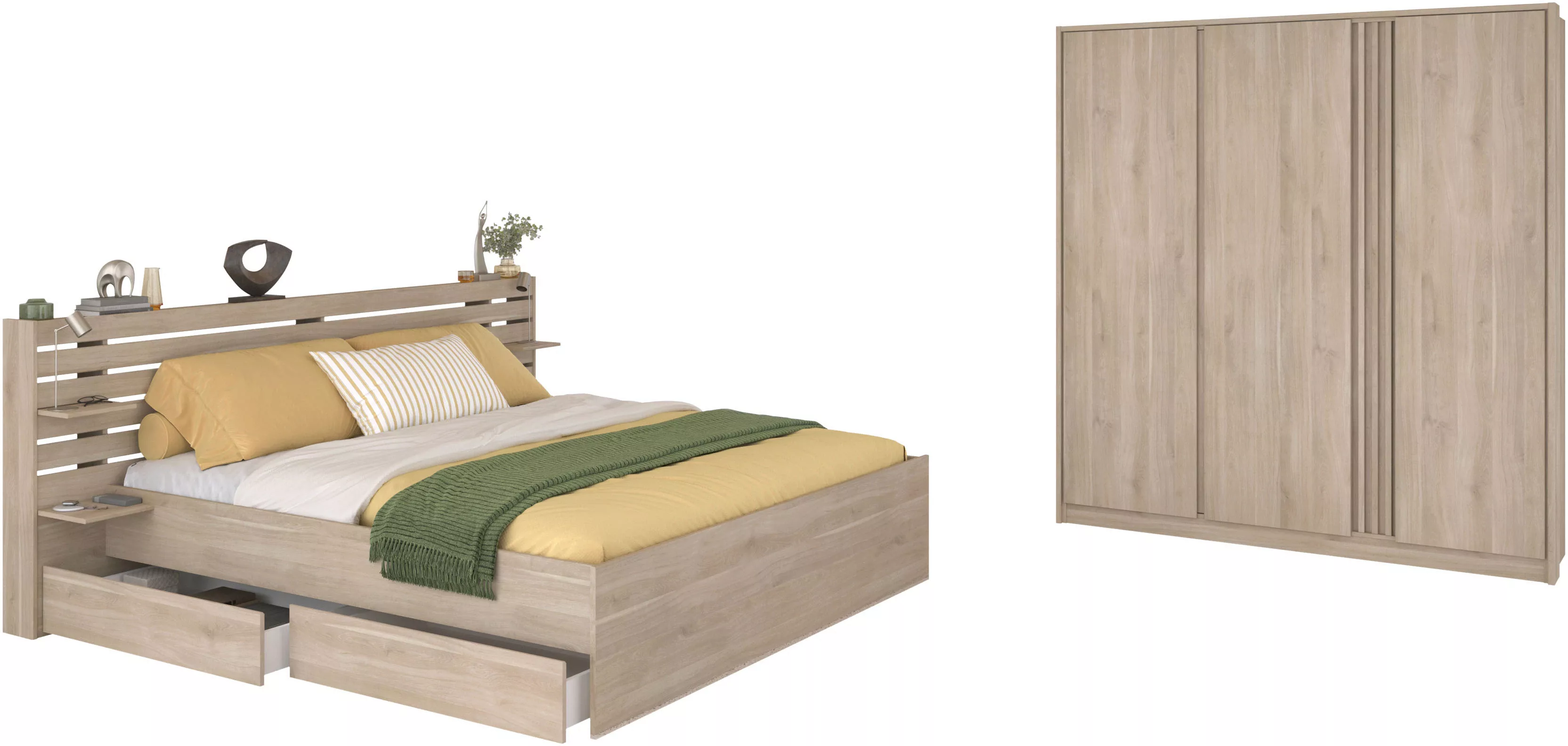 Parisot Schlafzimmer-Set "Parisot Escale", (3 tlg.), Einsatz im Kleiderschr günstig online kaufen