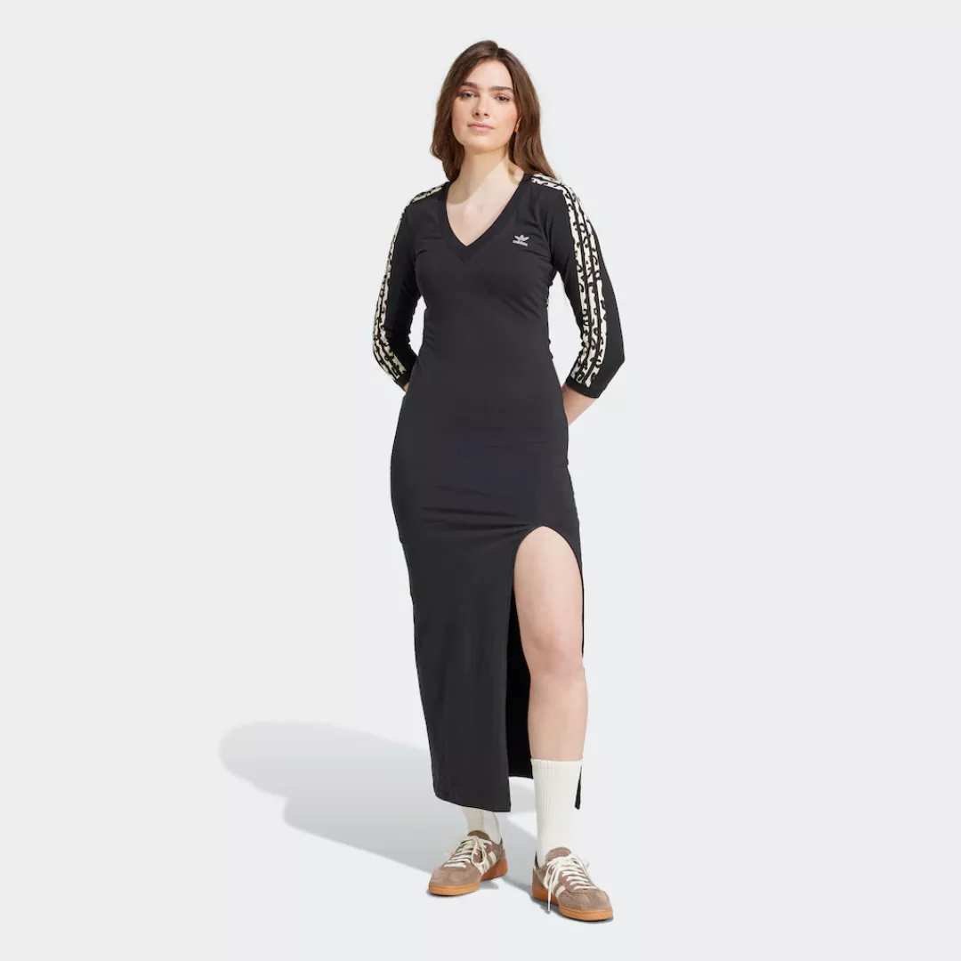 adidas Originals Shirtkleid "LEO MAXI DRESS", (1 tlg.) günstig online kaufen