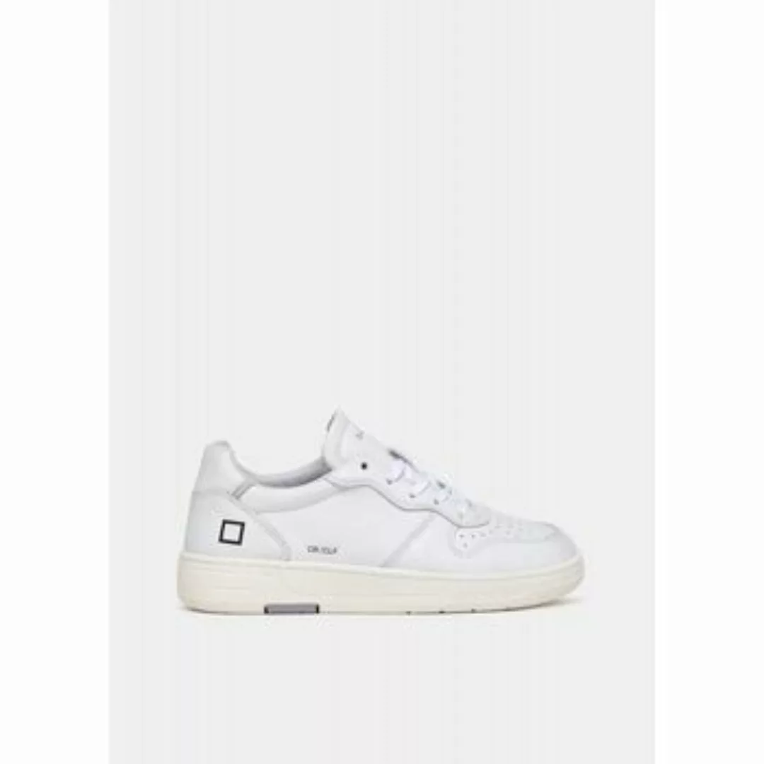 Date  Sneaker W997-CR-CA-WH COURT CALF-WHITE günstig online kaufen