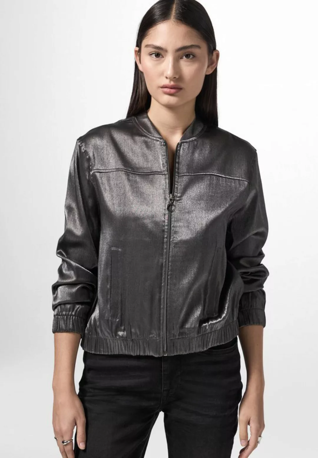 STREET ONE STUDIO Blouson im Glitzer-Look günstig online kaufen