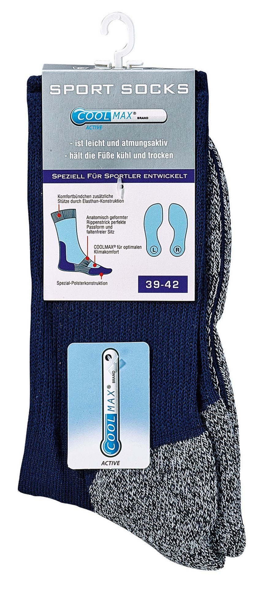 TippTexx 24 Funktionssocken 4 Paar COOLMAX günstig online kaufen