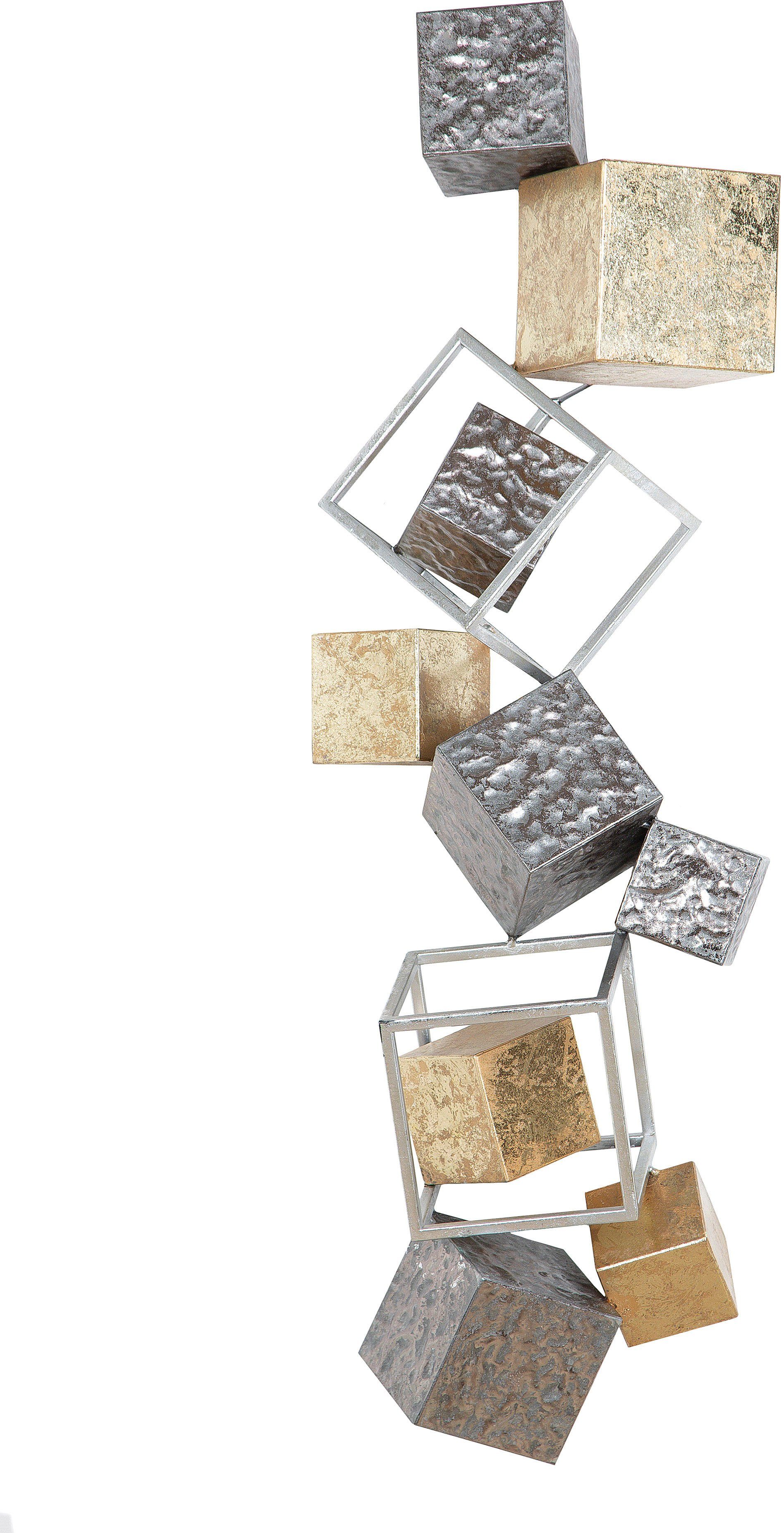Casablanca by Gilde Wanddekoobjekt »Wandrelief Cubes«, (1 St.) günstig online kaufen