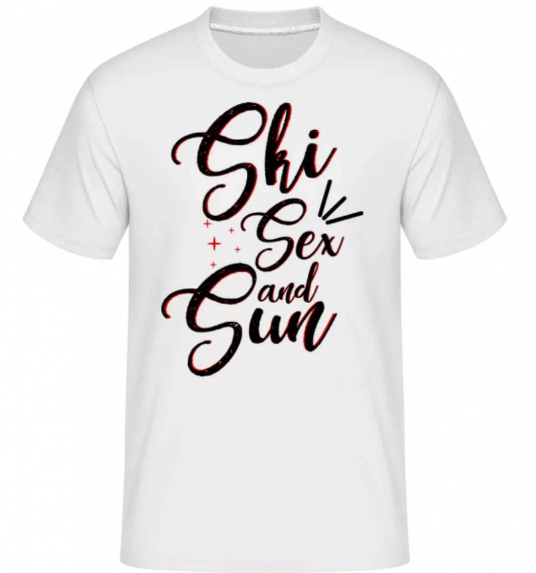 Ski Sex And Sun · Shirtinator Männer T-Shirt günstig online kaufen