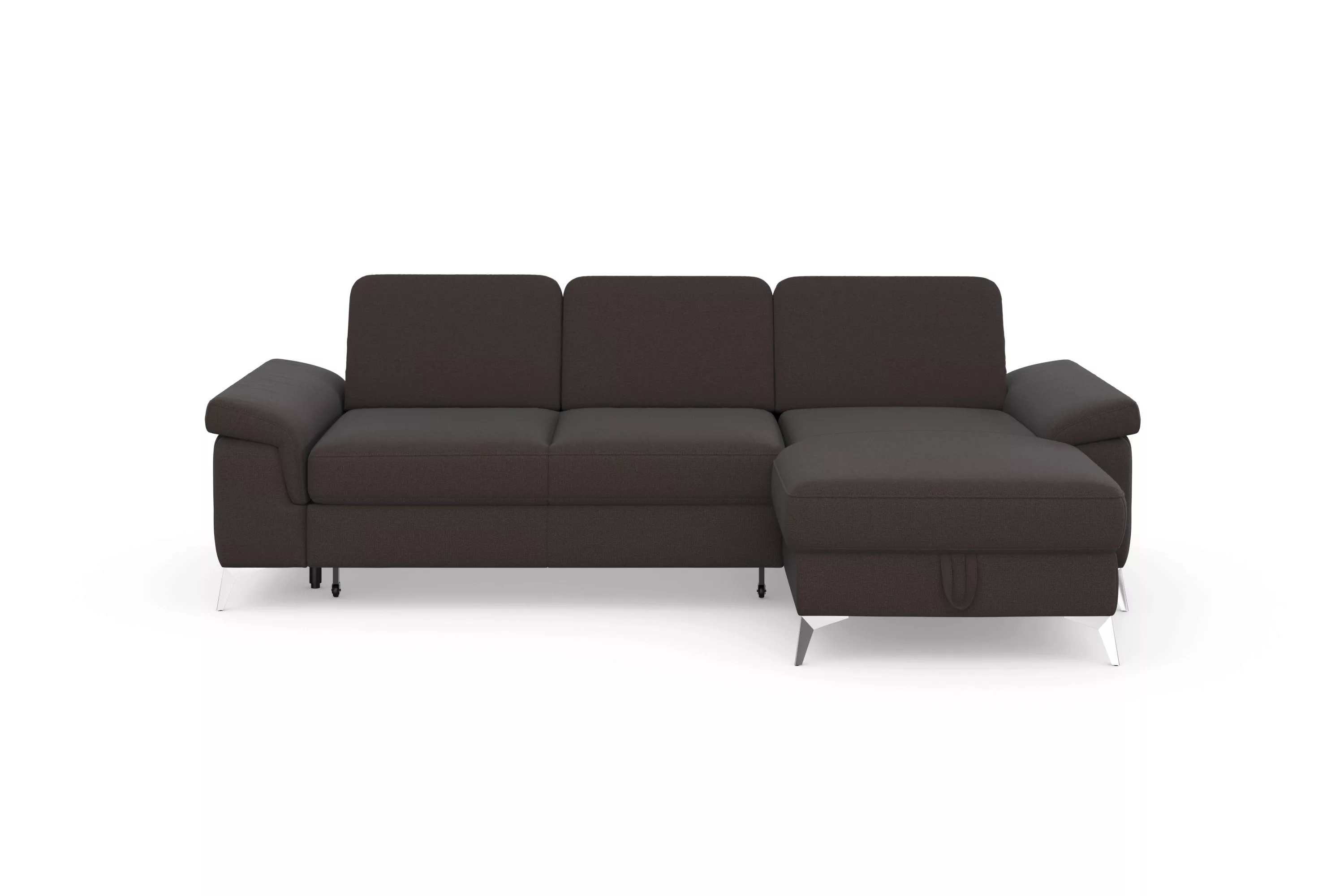 sit&more Ecksofa Padua L-Form, inklusive Sitztiefenverstellung, Armteilfunk günstig online kaufen