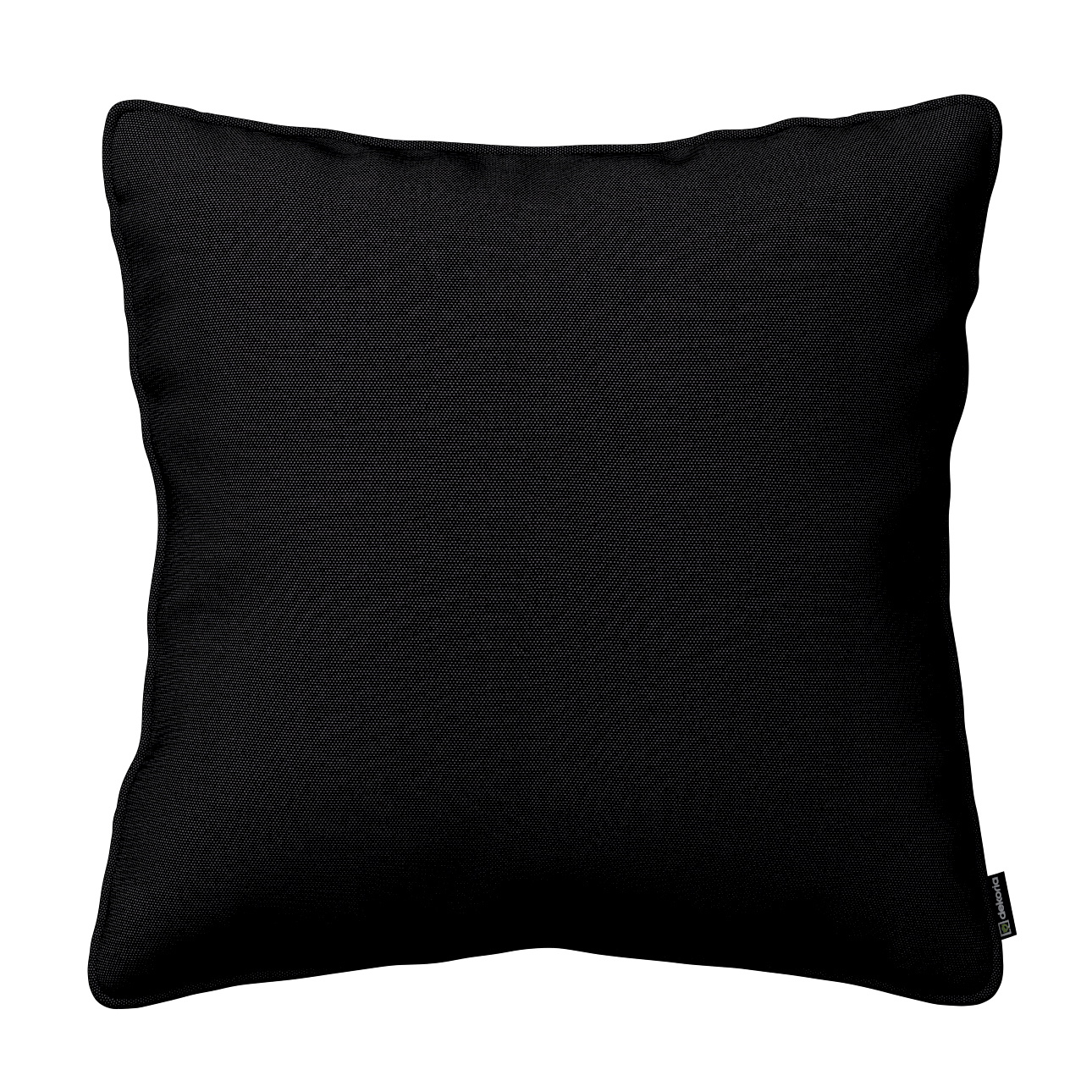Kissenhülle Gabi mit Paspel, schwarz, 45 x 45 cm, Etna (705-00) günstig online kaufen