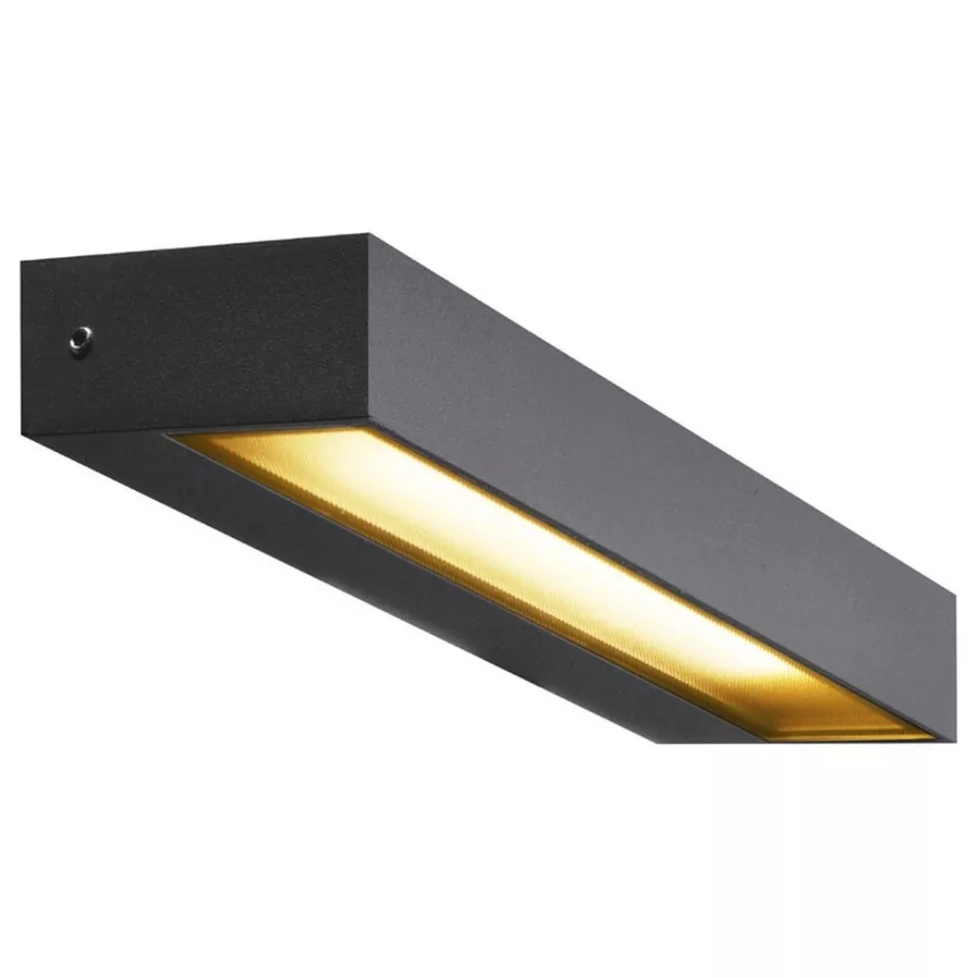 LED Wandleuchte Pema Wl in Anthrazit 7,7W 450lm IP54 günstig online kaufen