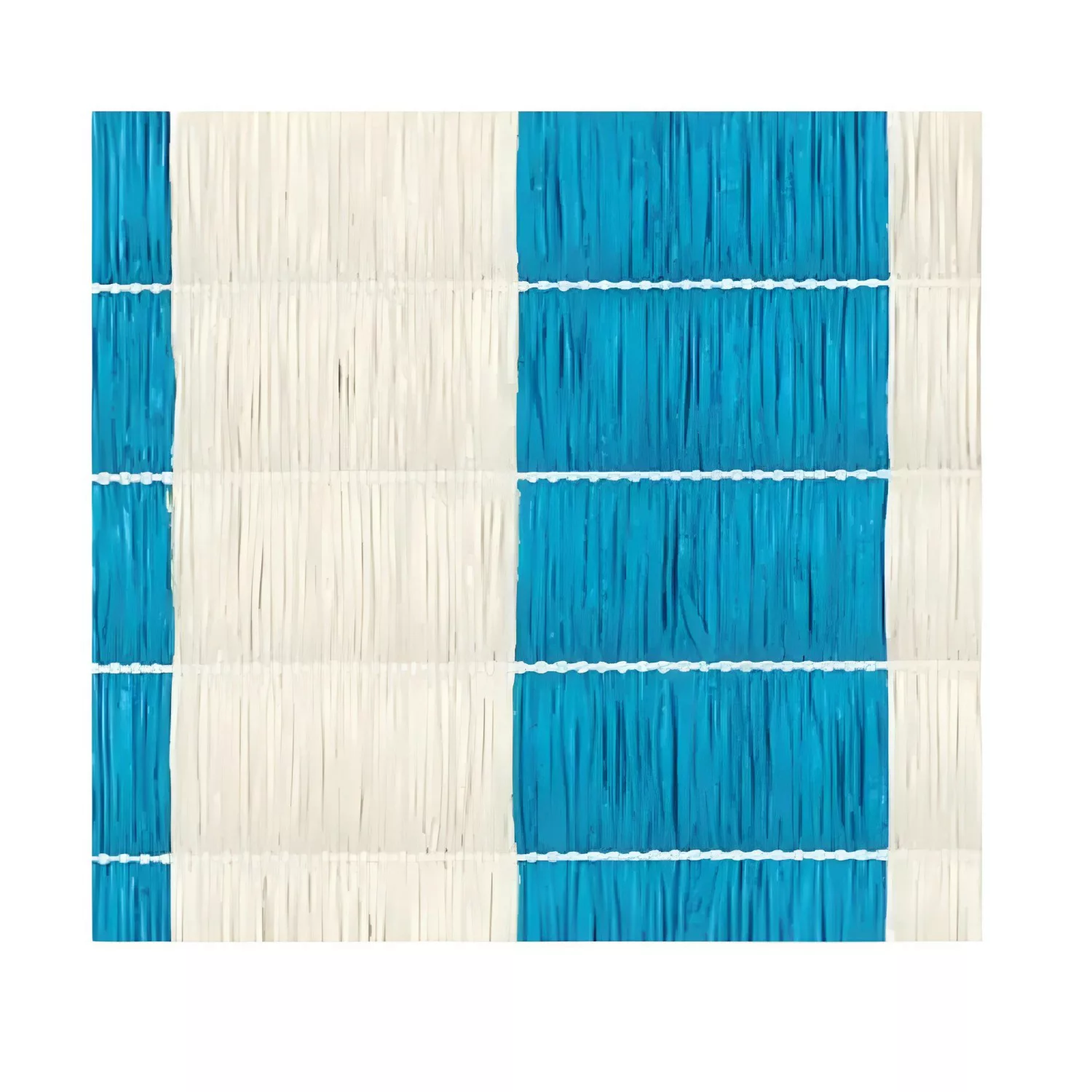 Bestlivings Balkon-Sichtschutz 90 x 300 cm Blau Hellbeige günstig online kaufen