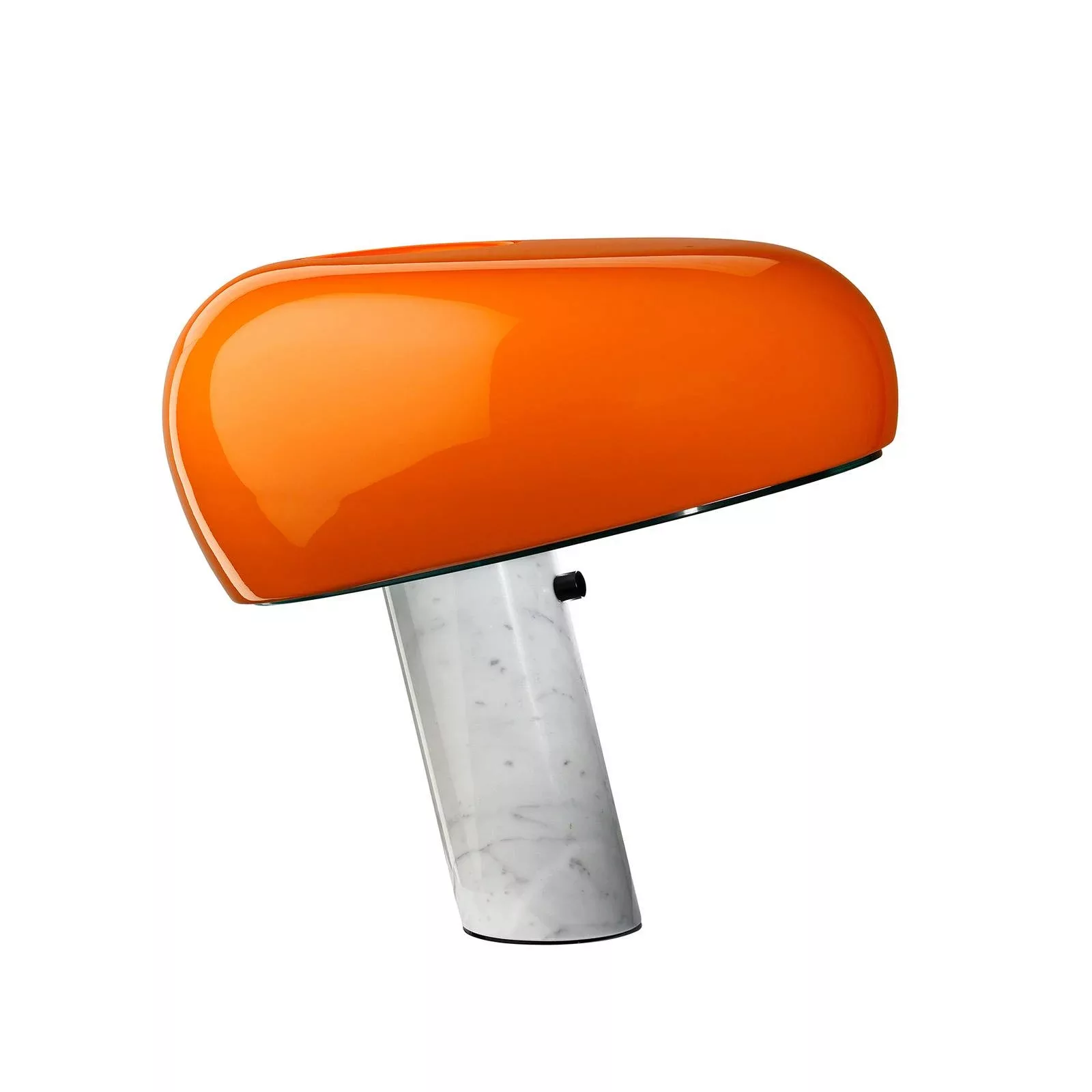 FLOS Snoopy Tischleuchte mit Dimmer, orange günstig online kaufen